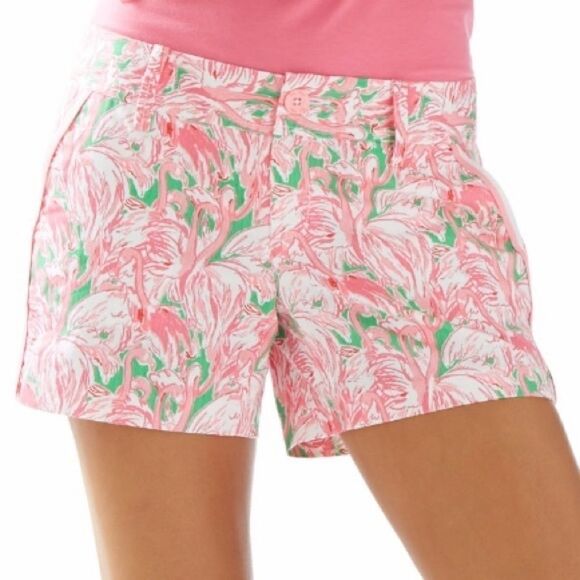 NWT $68 LILLY PULITZER SZ 000 CALLAHAN SHORTS PREP - Picture 1 of 8